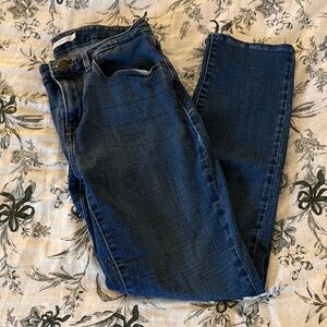 Levi's Dark Wash Straight-Leg Women's Jeans